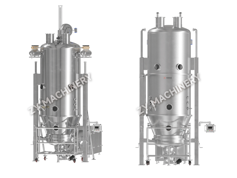 Машина для грануляции и сушки в псевдоожиженном слое FL-B (одноступенчатый гранулятор)