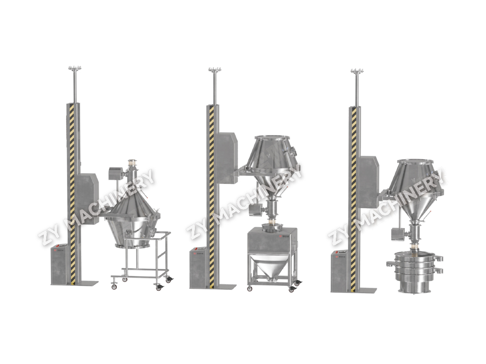 Гранулятор для подъема и перемещения бункеров NTFZ