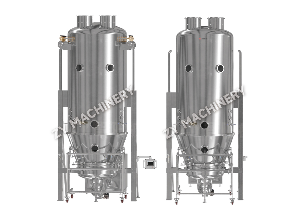 Машина для гранулирования и нанесения покрытий с псевдоожиженным слоем FBDX Cyclone