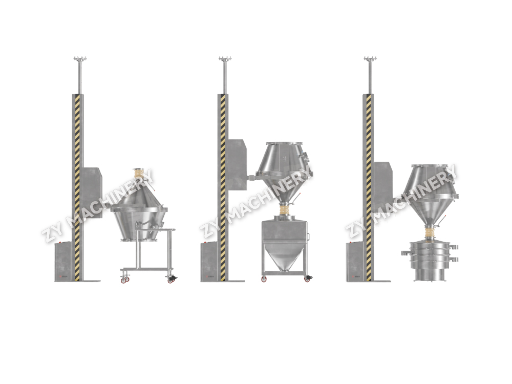 Стационарная подъемно-наклонная передаточная машина NTF