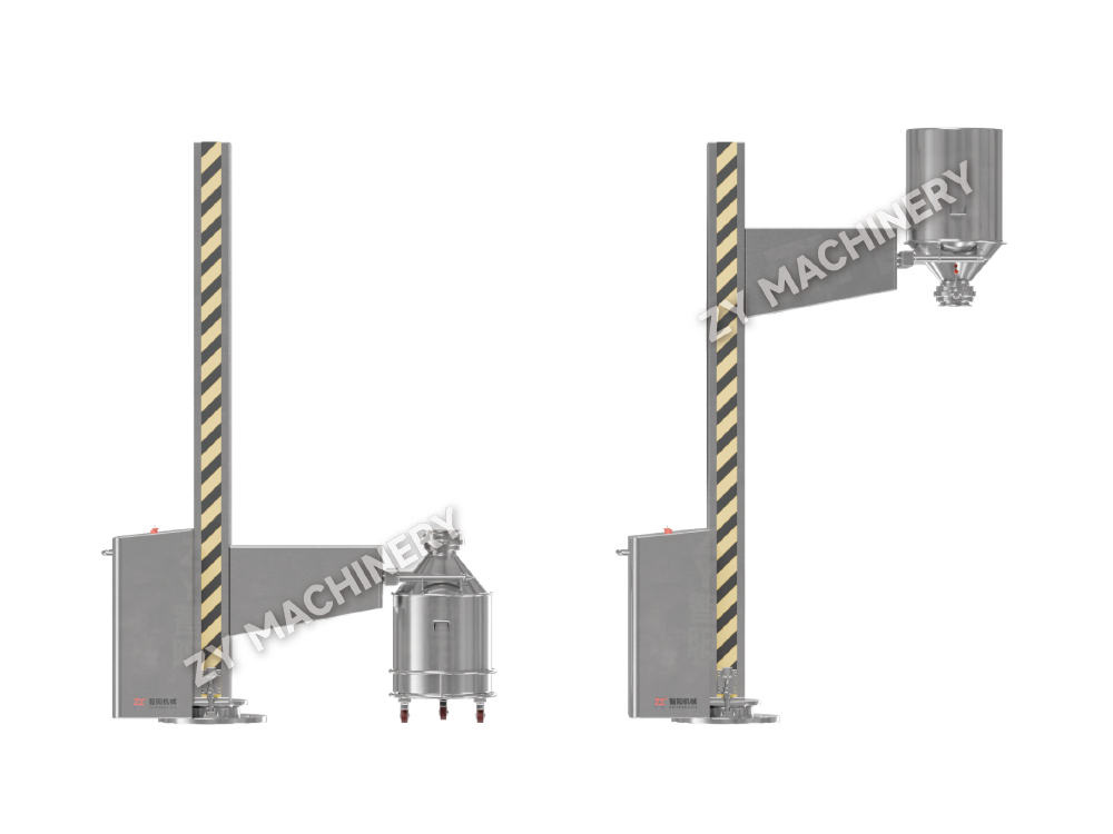 Стационарная подъемная подающая машина серии NTG